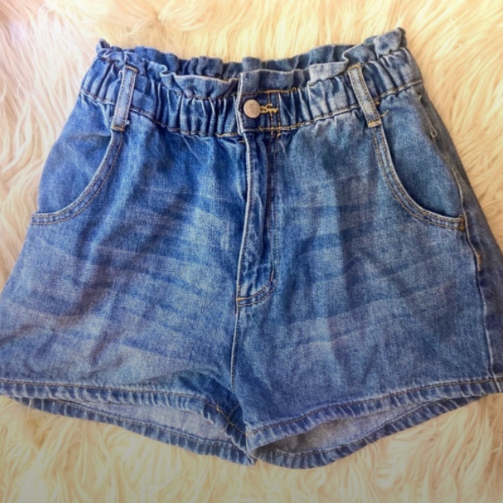 Urban Outfitters 90s Retro Mom Shorts Stylish High Rise Elastic Women’s Small
